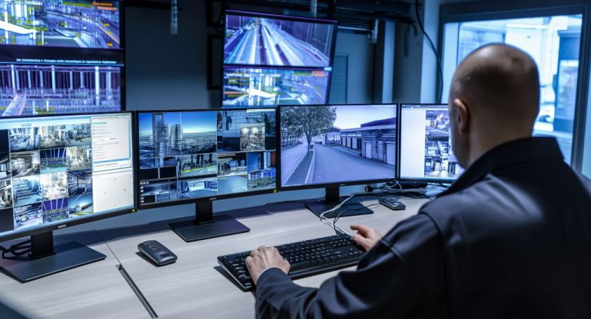 man-monitoring-multiple-screens
